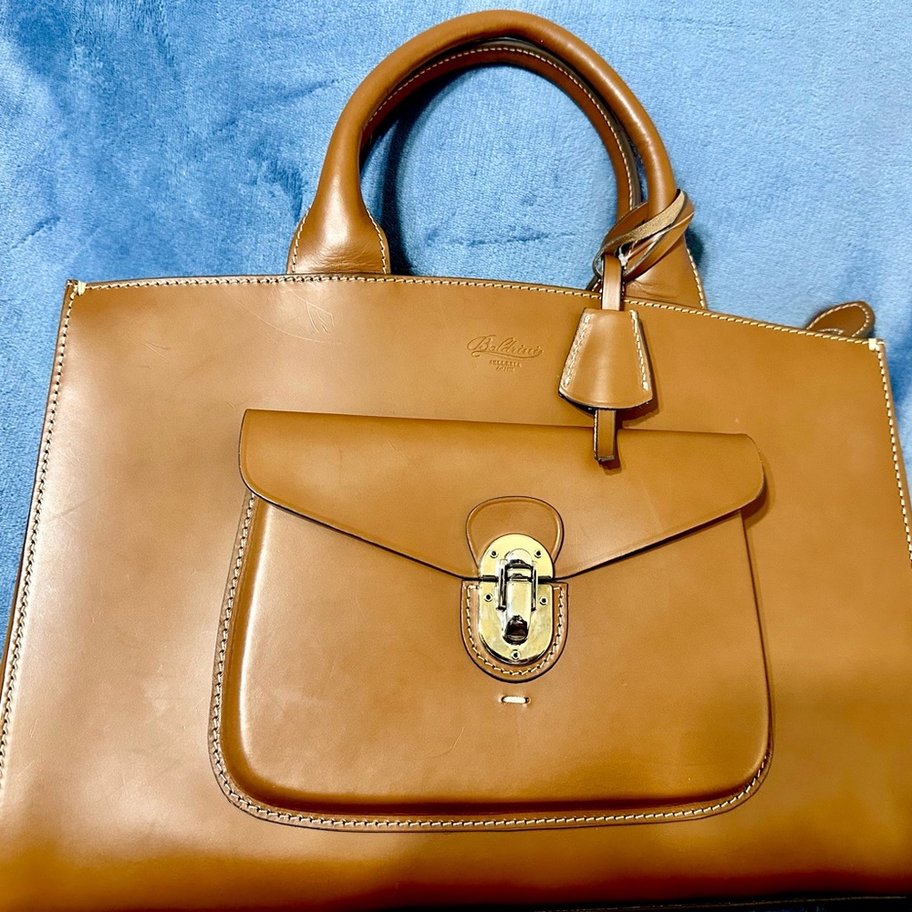Brown Leather Handbag